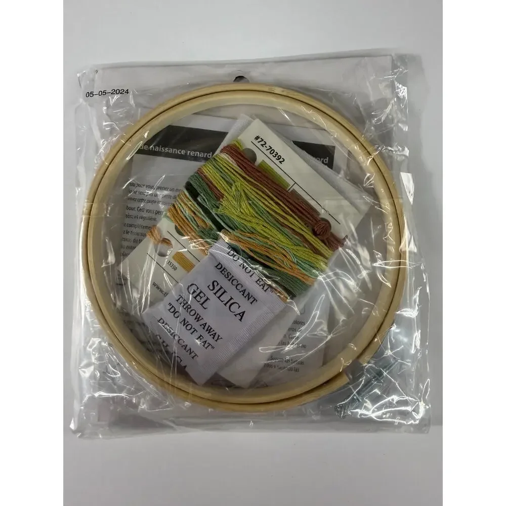Dimensions Fox Birth Record Embroidery Kit 6